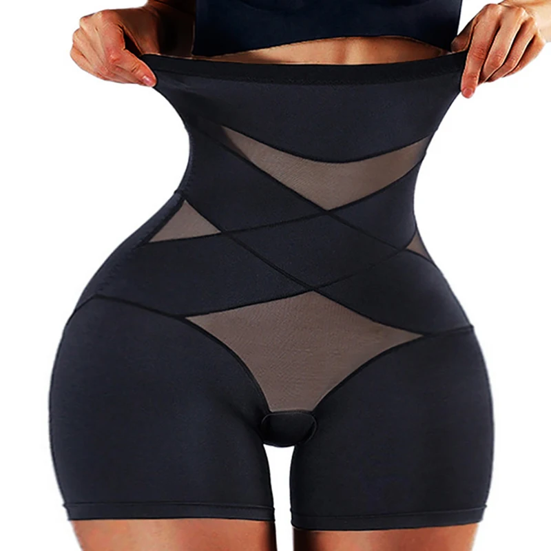 

Лидер продаж! Трусы-боксеры с завышенной талией, корректирующие живот, с эффектом скульптурирования фигуры, антибликовые, для послеродовой коррекции фигуры