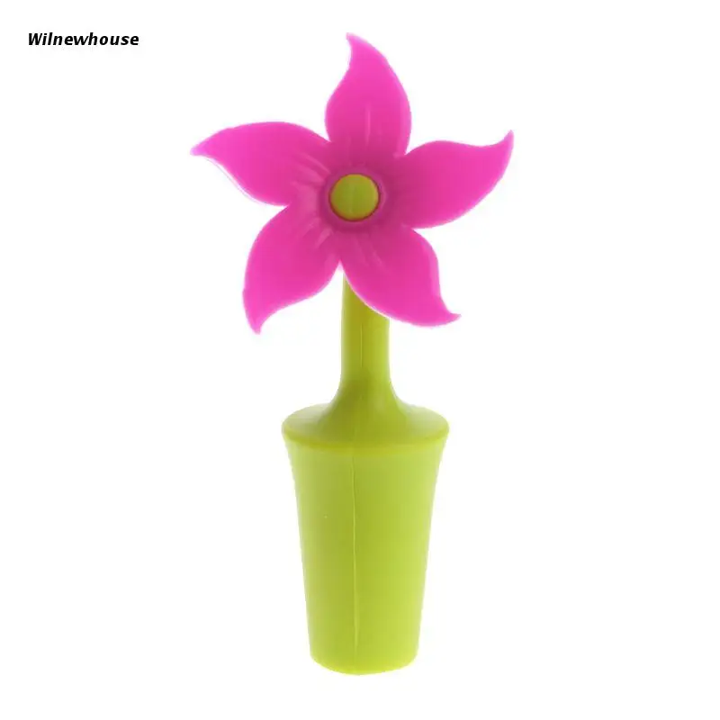 

F63A симпатичная баухиния, фотогерметичная вакуумная заглушка для шампанского, напитков, вина