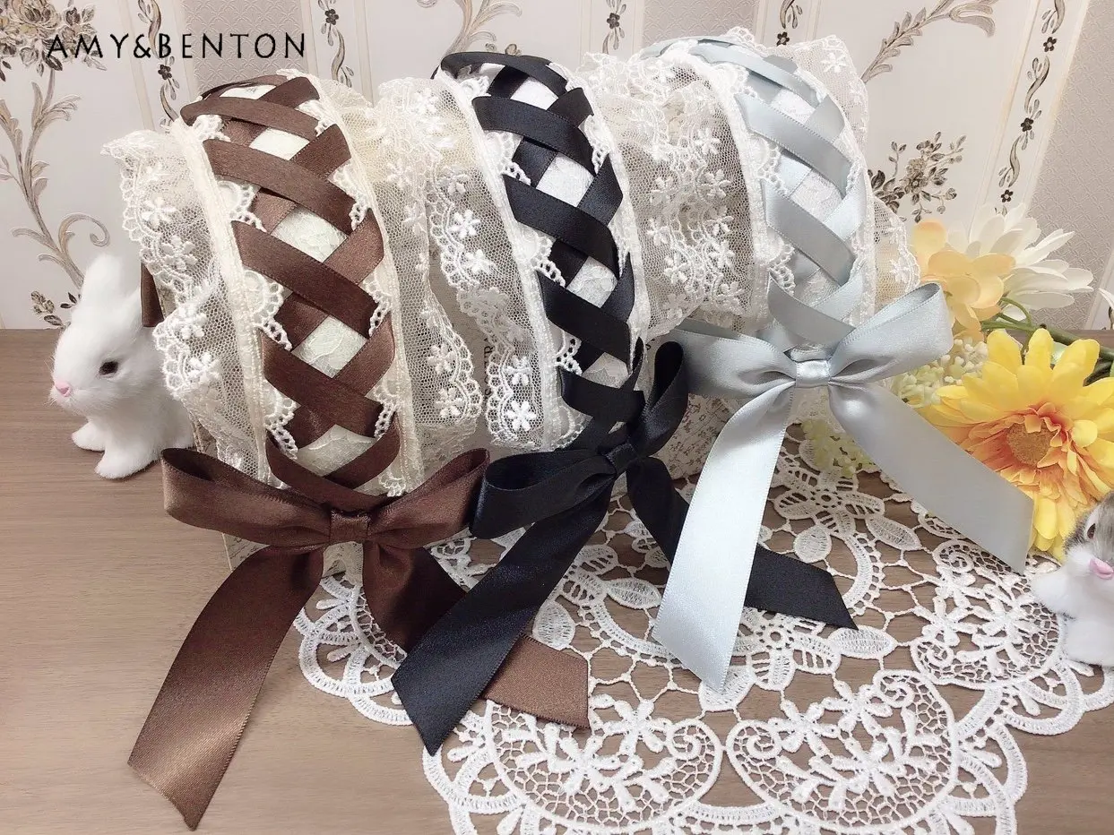 

Женская Кружевная повязка на голову в стиле «лолита»