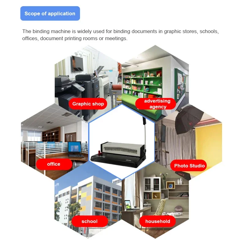 Машина для обвязки проволоки H3018 машина колец карт A4 с 30 отверстиями ручная