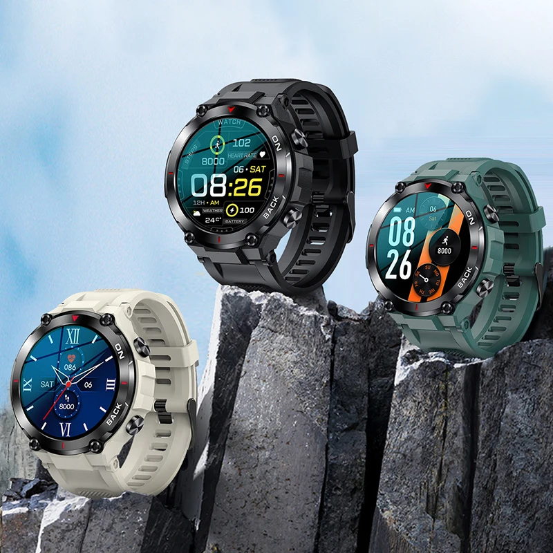 

2022 Smart Watch GPS Outdoor Sport Fitness Bracelet Super Long Standby Wristwatch Health Monitor Tracker Waterproof Smartwatch
