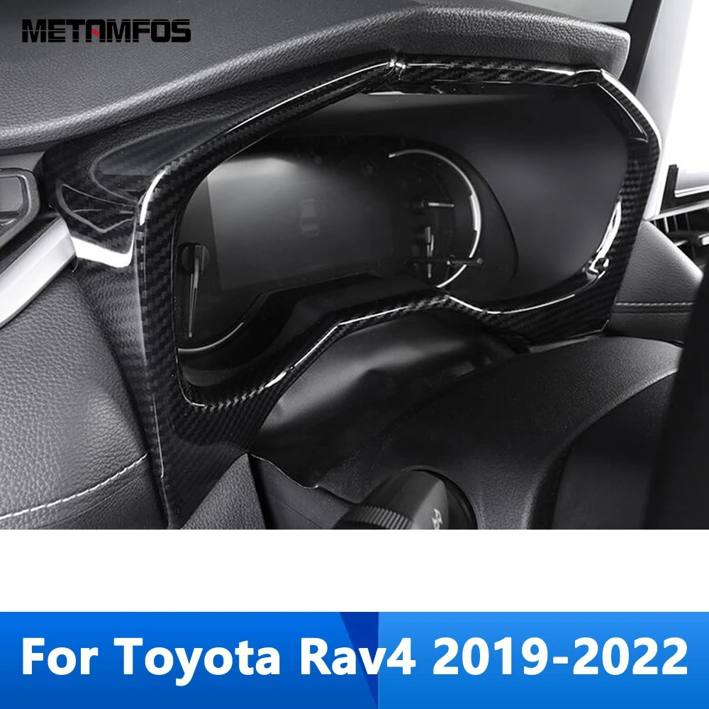 

Наклейка для приборной панели из углеродного волокна для Toyota Rav4 Rav 4 2019 2020 2021 2022