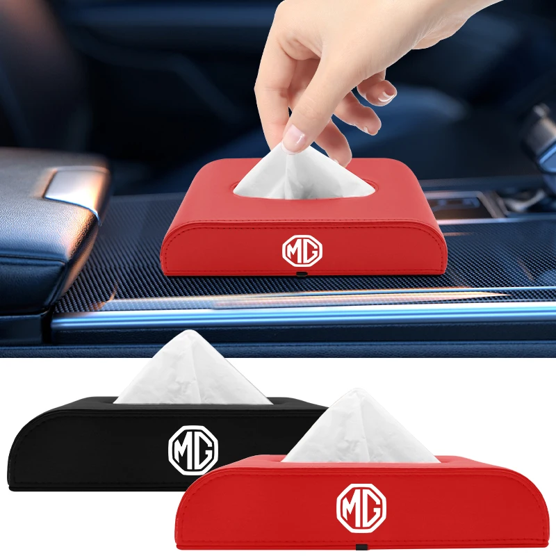 

Car Tissue Box Interior Decoration Universal Car Accessories for MG 6 350 42 550 ZT 7 ZS HS GS 3 TF 5 RX5 RX8 ZR GT Para Auto
