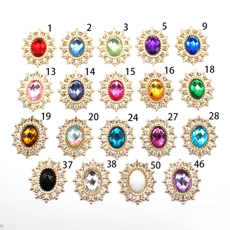 

10 шт., плоские кружевные пуговицы, 28 х25 мм