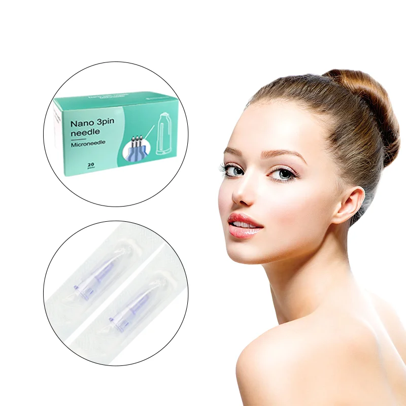 Одноразовые 34 г микронидлинг нанософт заполненные вручную глаза шея 3 контакта