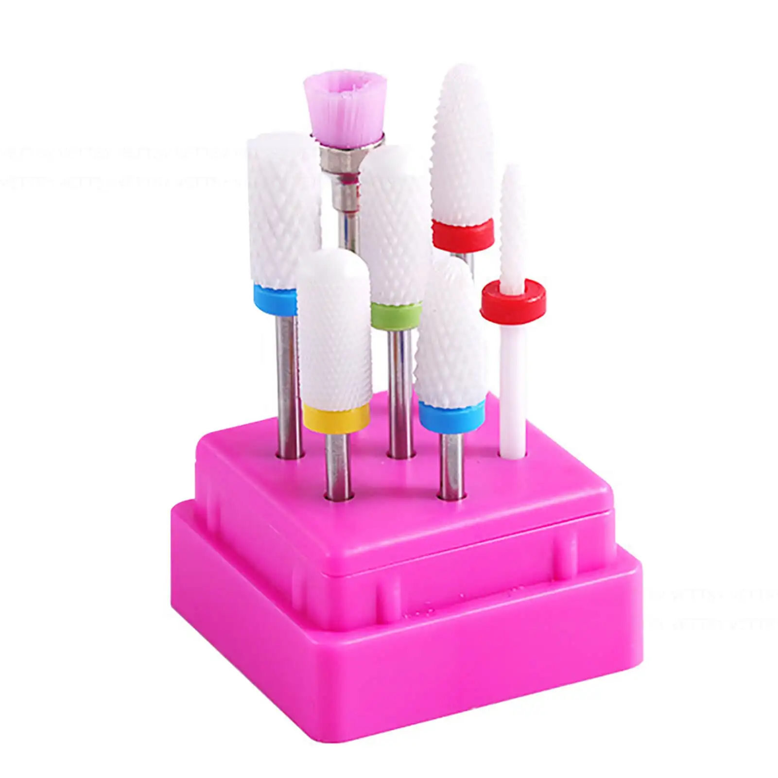 

Combined Milling Cutters Set Nail Drill Bits 7Pcs/Set Ceramic Nail Drill Bits Nail Drill Bit Ceramic Milling Cutters Nail Drill