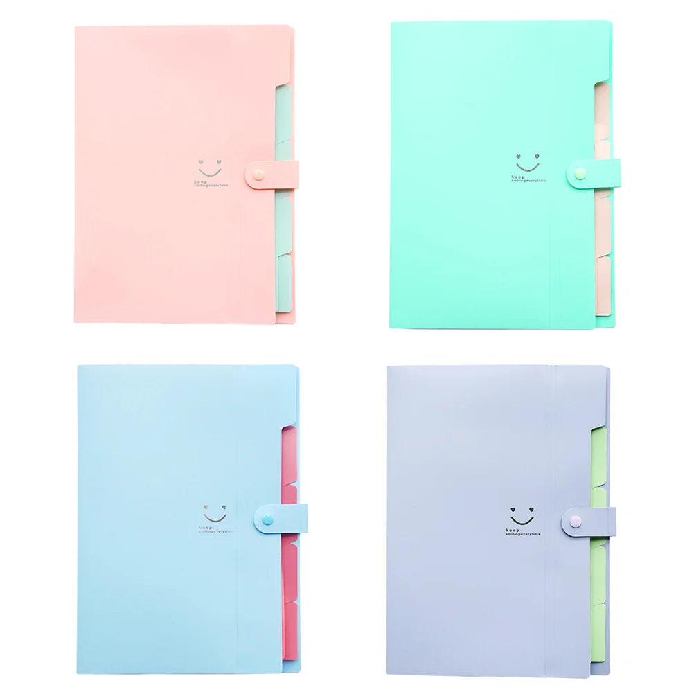 

Folder Organizer File Accordion Pockets Paper Foldersexpanding Aesthetic School Portable Document Supplies Office A4 Documents