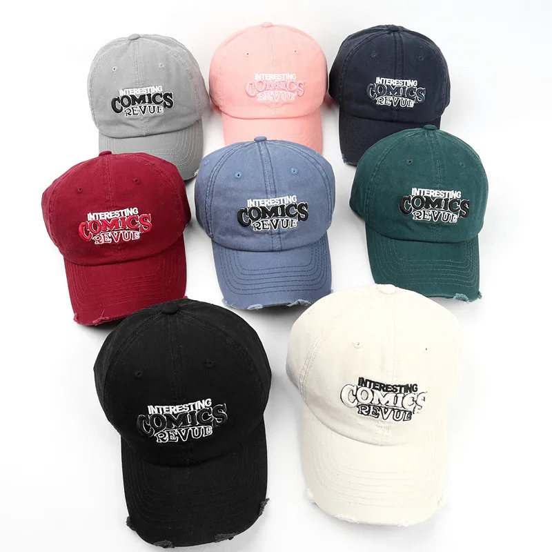 

Fashion Outdoor Sports Cotton Baseball Cap For Women Casual Comics Embroidery Men's Cap Hip Hop Rebound Cap Snapback Hat