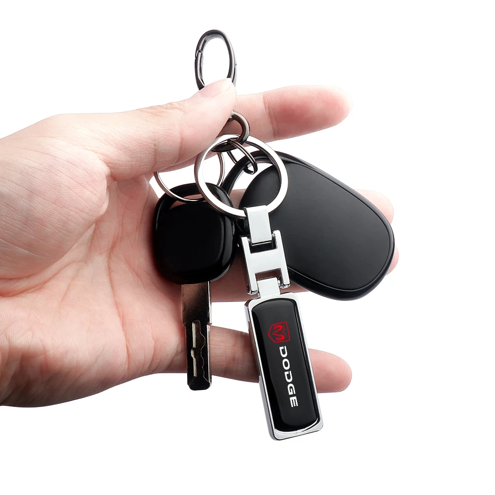 

Car Styling 3D Metal Epoxy Emblem Car Keychain Key Chain Key Rings Logo For Dodge RAM 1500 Charger SXT SRT Challenger R/T RT