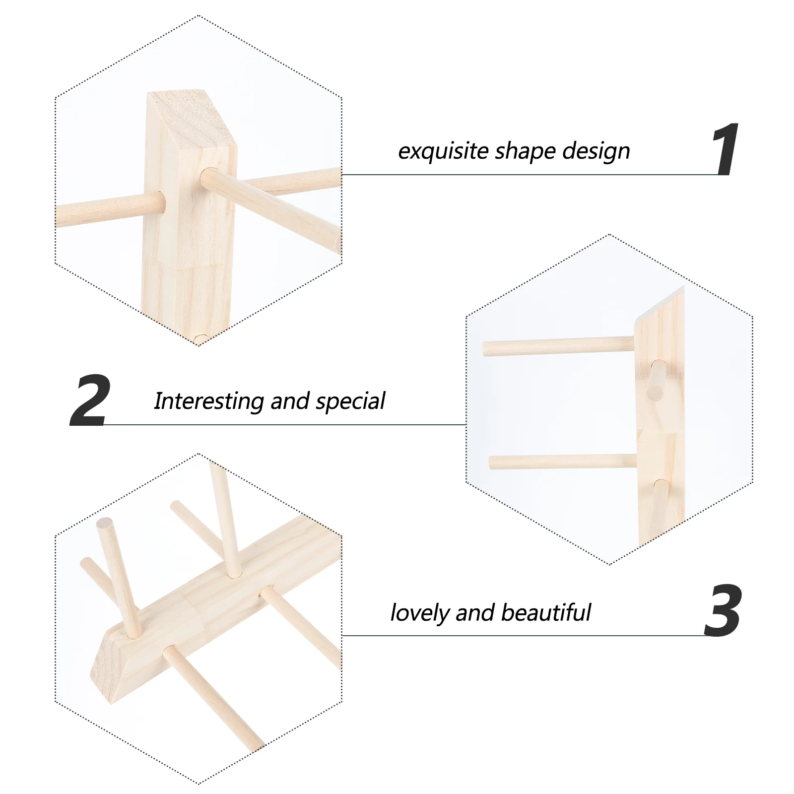 Нежная подставка для очков столешница 38x22 см изысканная стойка из массива дерева