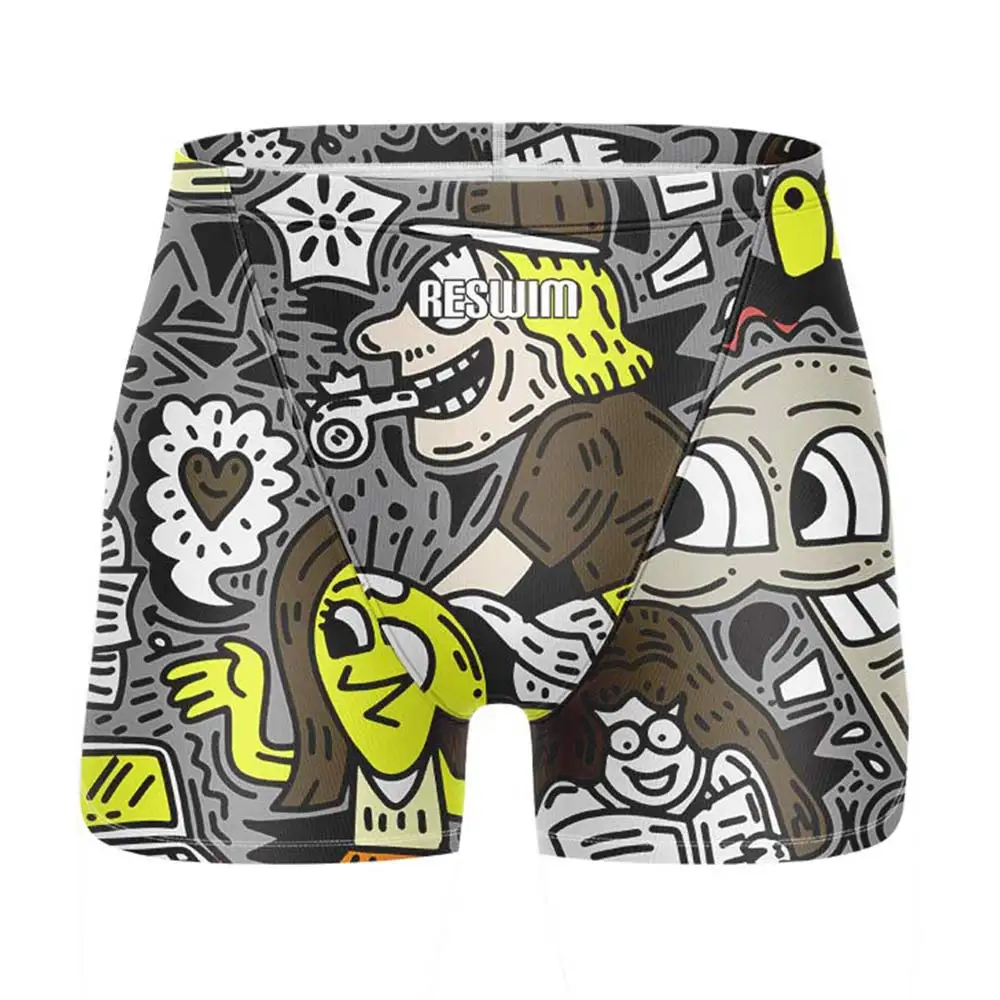 Мужской раздельный купальник плавки пляжные трико шорты спортивные