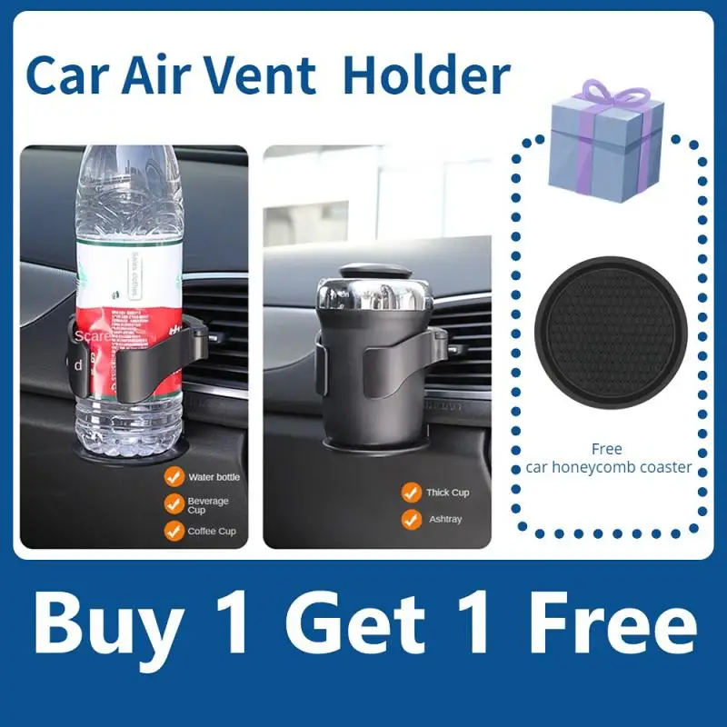 

Car Air Vent Drink Cup Bottle Holder AUTO Car Truck Water Bottle Fixed Holders Stands Car Cup Rack For Car Water Bottle Ashtray