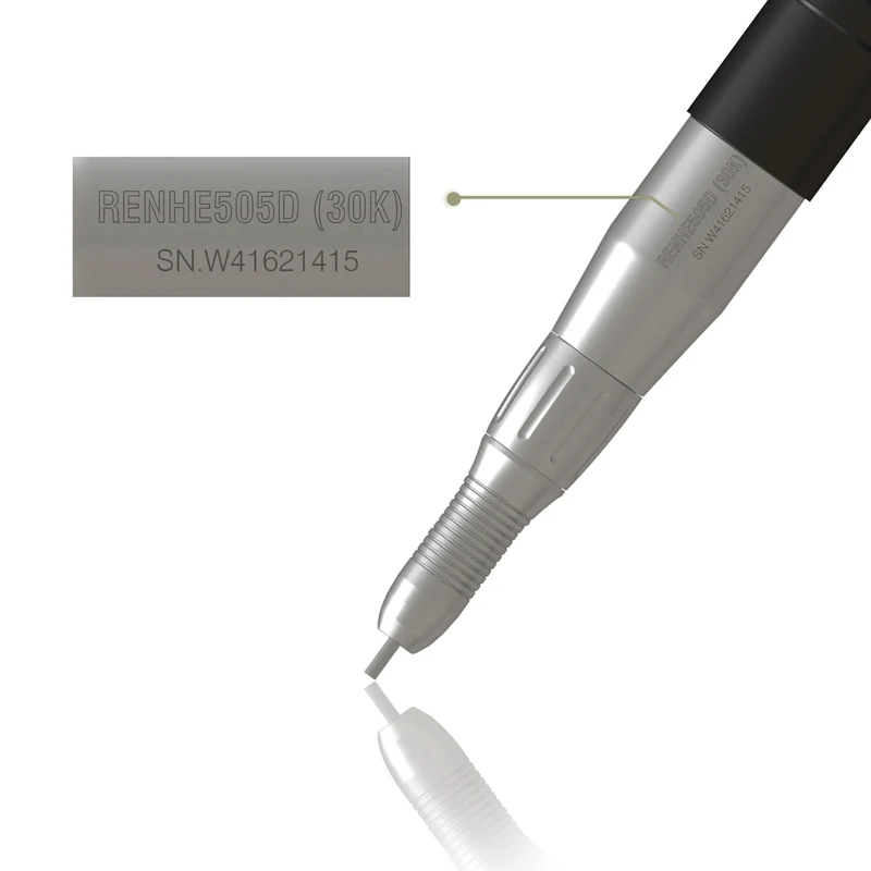 RHJC RENHE 505D 30000 об/мин угольная щетка дрель для ногтей микромотор ЖК-цифровой
