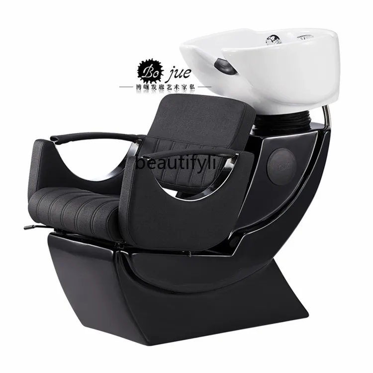 

Barber Shop Simple Sitting Hair-Washing Chair Hair Salon Shampoo Chair for Hair Salon Flushing Bed