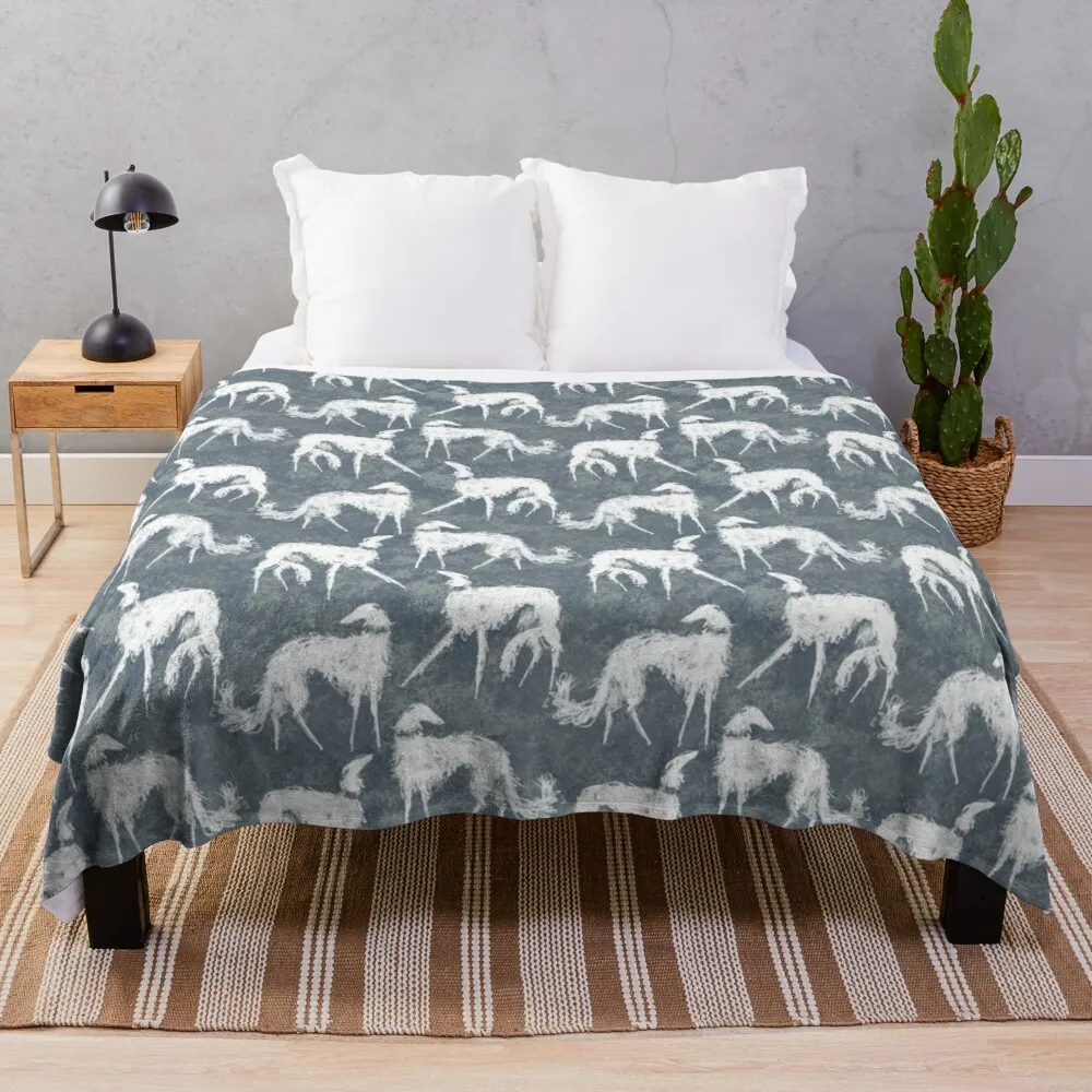 

White Borsois Throw Blanket sofas brand blankets