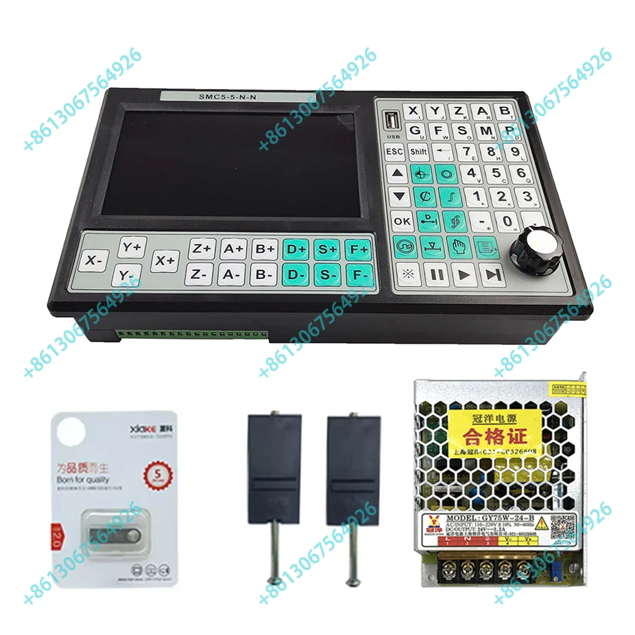 Станок для резьбы своими руками CNC 5-осевой RTCP Автономный контроллер флэш 500 кГц G