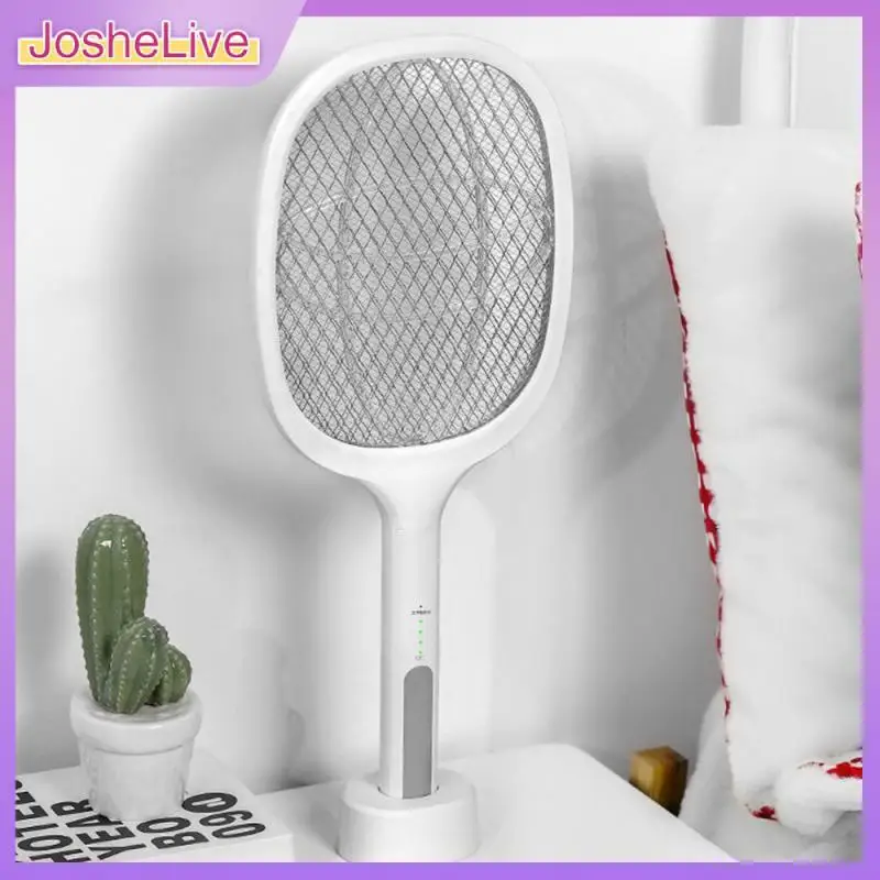 

Mosquito Killer With Purple Lamp 2 In 1 Electric Mosquito Swatter Multifunctional Flyswatter Mosquito Killer Lamp Home Abs