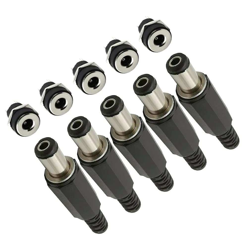 

Male Panel Mounts Barrel BARREL Business CONNECTORS Cable Connectors PANEL POWER SOCKET Terminal Blocks Wire FEMALE