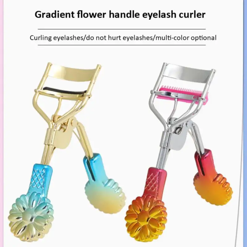

Comb Eyelash Curler Professional Eyelash Curler Folding False Eyelashes Auxiliary Eyelash Beauty Curling Clip Eye Makeup Tools