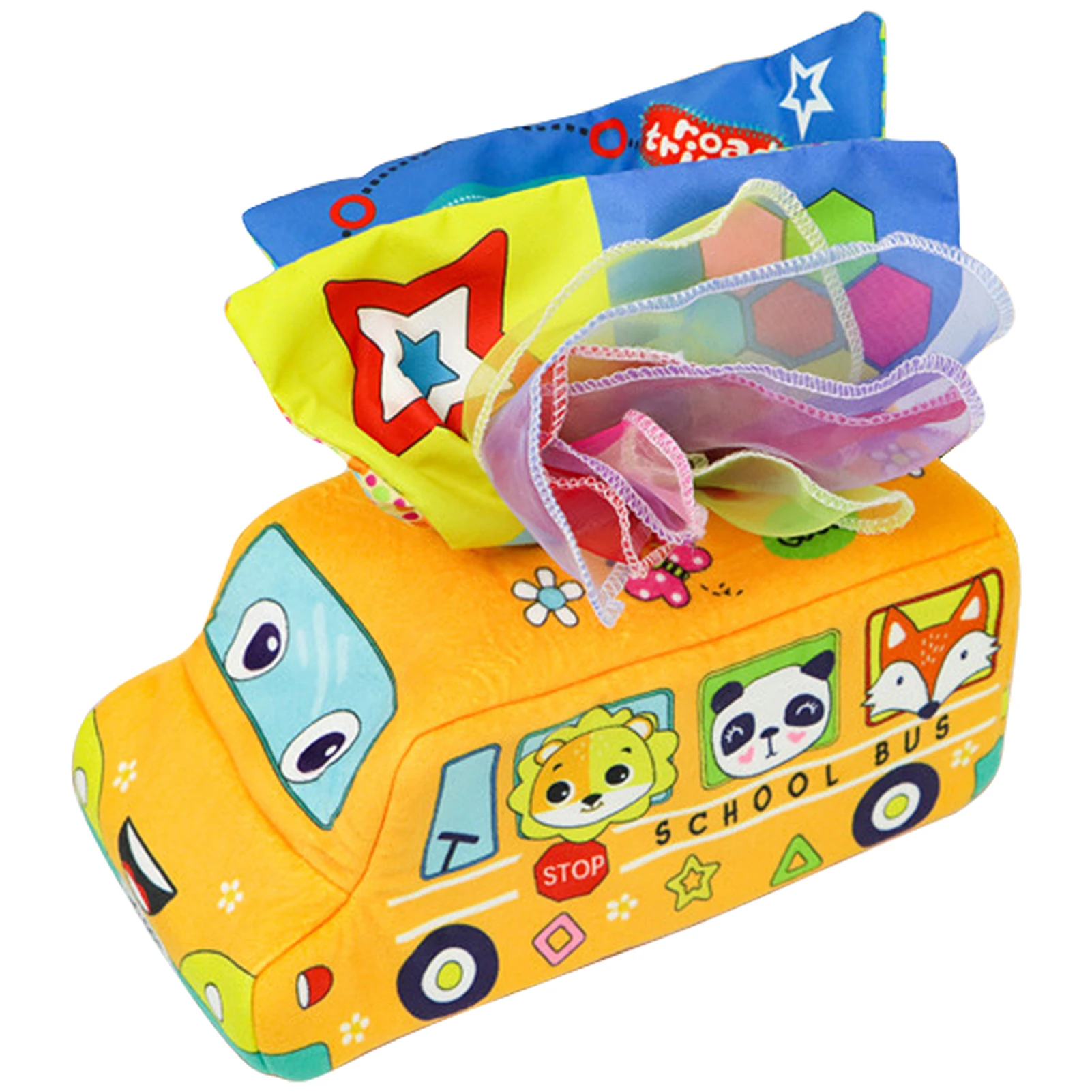 

Волшебная коробка для салфеток, детская игрушка Монтессори, игрушки для малышей 6-12 месяцев, младенцы, Новорожденные, сенсорные игрушки для ...