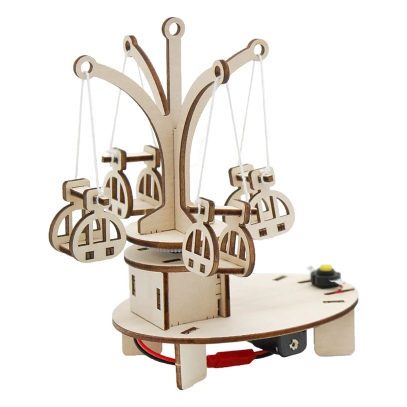 Набор 3D-пазлов &quotРуки на дереве&quot Вращающийся стул для поставок научных