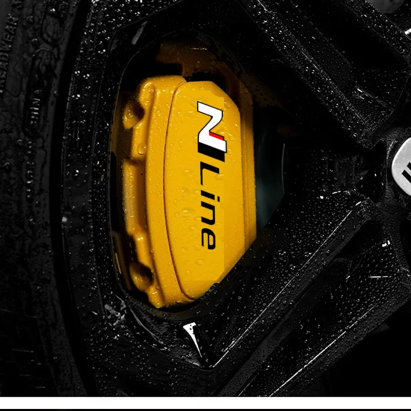 Наклейки для суппорта тормоза автомобиля Hyundai i10 i20 i30 i40 ix35 TUCSON Elantra SONATA GENESIS SOLARIS