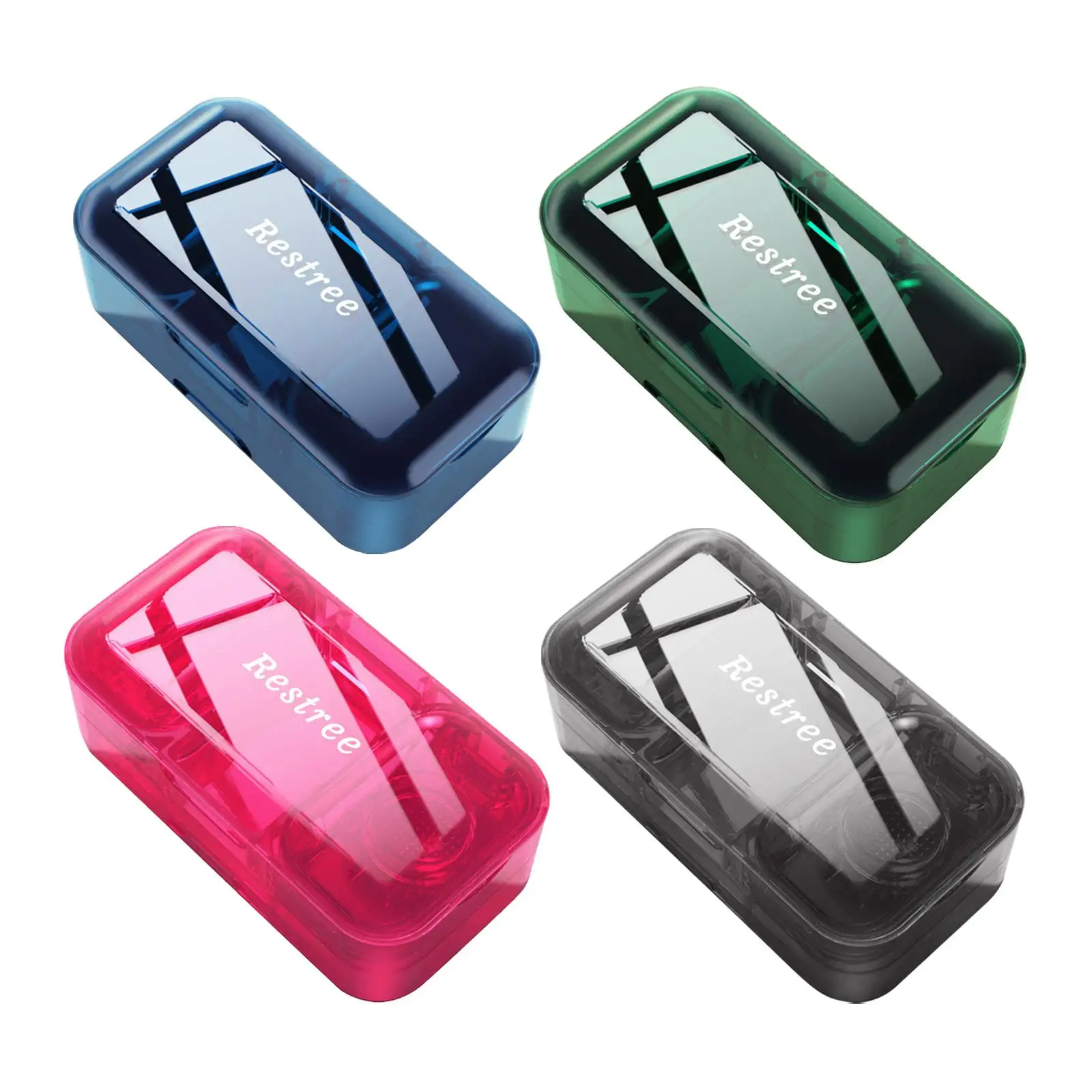 

Pill Organizer 3 in 1 Classified Preservation Waterproof Grinding Powder with Compartment Seven Grids clean for Tablet Outdoors
