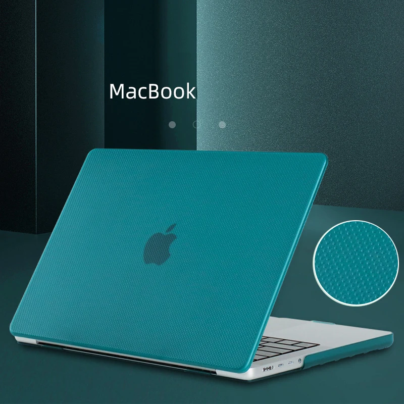 

Матовый гранулированный чехол для ноутбука MacBook Air Pro 13, чехол 2020 air m1 A2337 A2338, чехол Funda Pro 16, чехол 2021 Pro 14 A2442, чехол