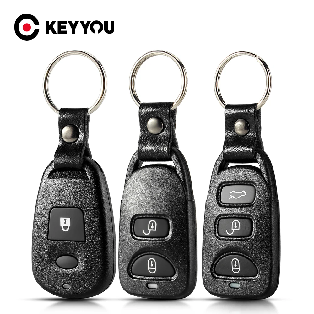 

KEYYOU 2 + 1/2/3 + 1/4 Кнопки для Hyundai Sonata Santa для Kia Carens сменный дистанционный ключ