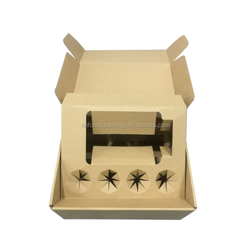 

Unique Corrugated Cardboard Packaging Gift Box Paper shipping box With insert