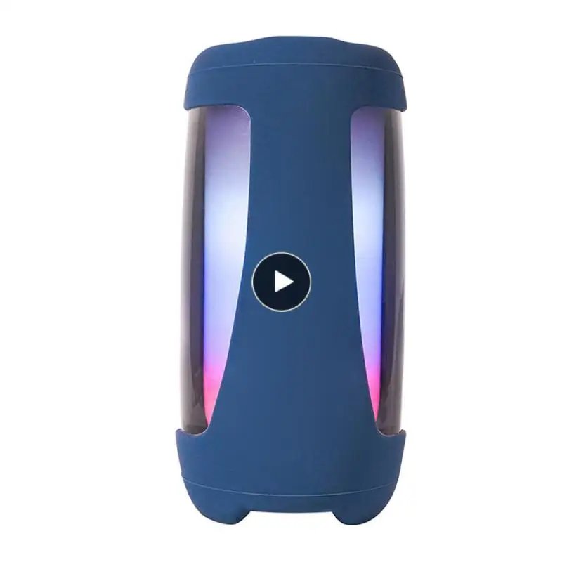 

For Pulse5 Audio Portable Bag Navy Blue Soft Silicone Sleeve Good Air Permeability Easy To Carry Not Easy To Break