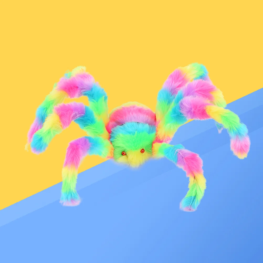 

Spider Halloweenstuffed Animal Decorations Props Plush Sipder Decoration Web