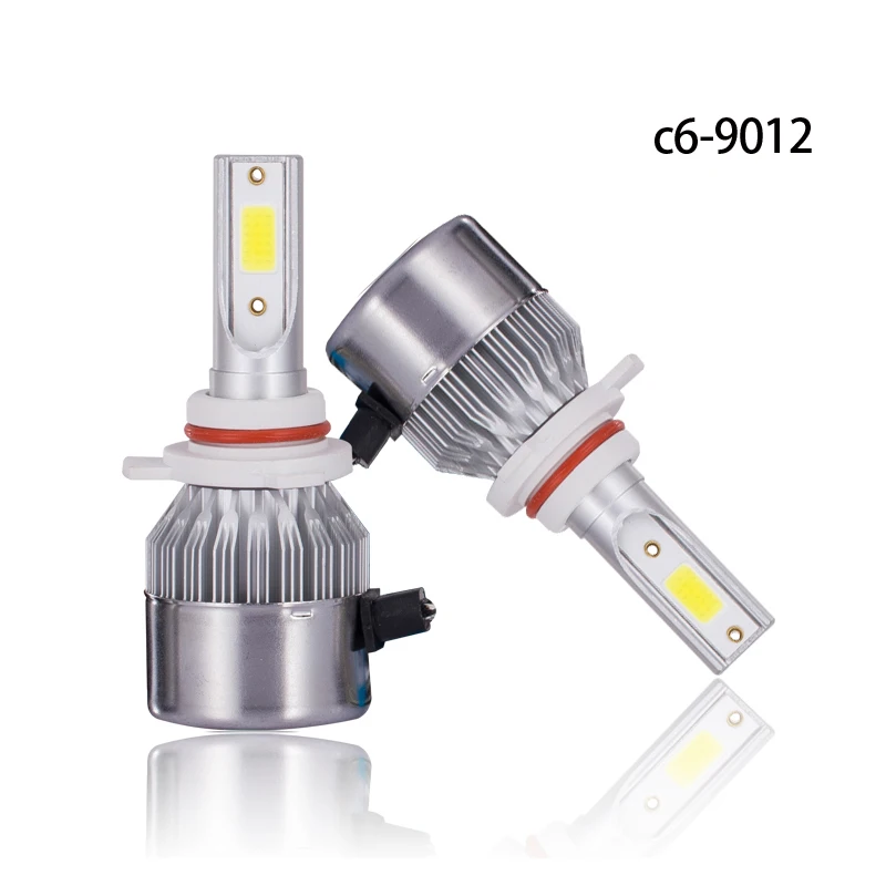 Honda Lingpai Auto Bulbs LED headlight C6 3800lm H1 H8 H10  HB3HB4 9006 9007 9012 C6 led H7 H4 car Led Headlight H4