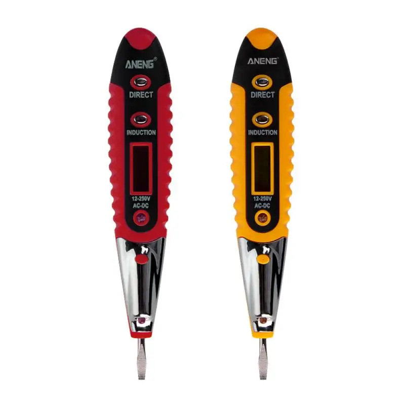 

ANENG Digital Test Pencil Tester Electrical Voltage Detector Pen LCD Display Screwdriver VD700 AC/DC 12-250V Voltage Indicator