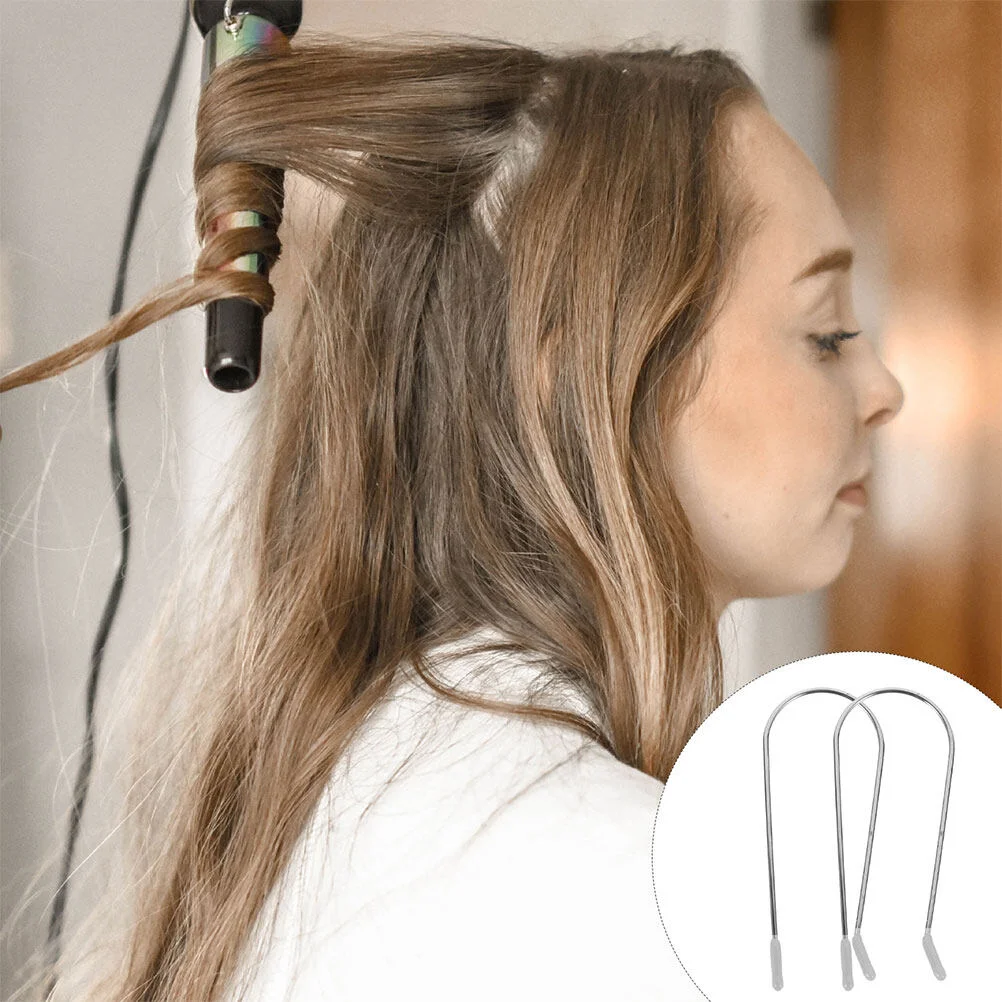 

20 Pcs Clips Rollers Hair Scroll Wheel Hot Pin Replacement 304 Stainless Steel Curly