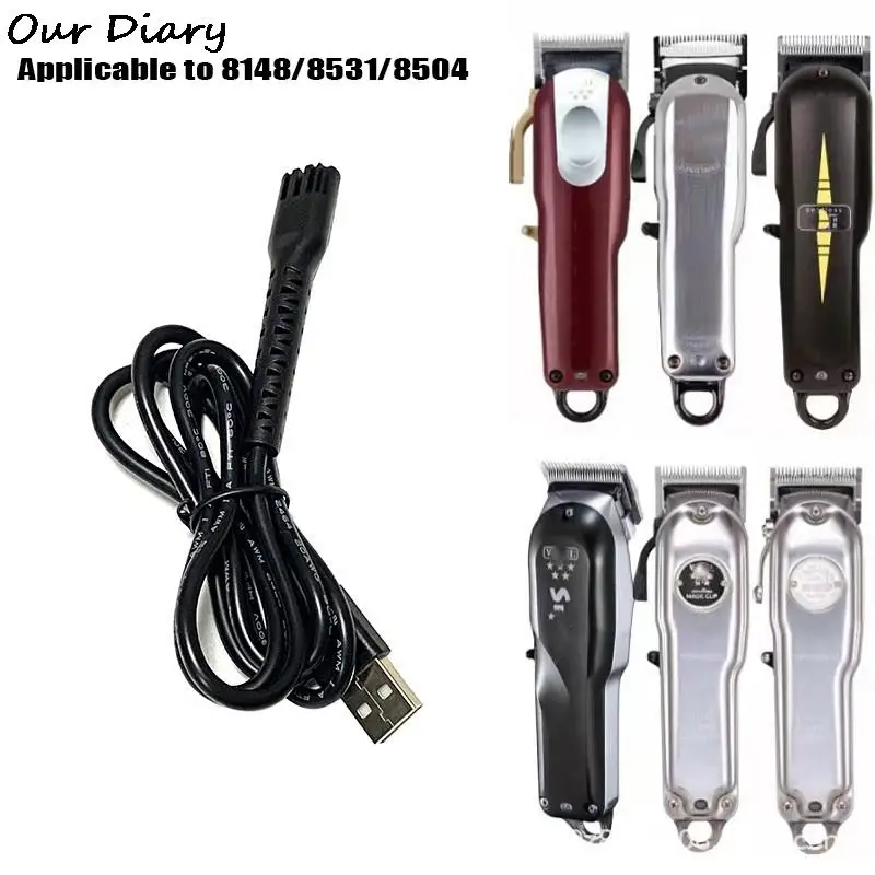 

Electric Shaver USB Charging Cable Power Cord Charger Electric Adapter For 8148/8591/8504 Electric Haircut ScissorsPlug Charging