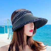 summer sunscreen female top empty summer sun hat beach straw hat summer hats for women