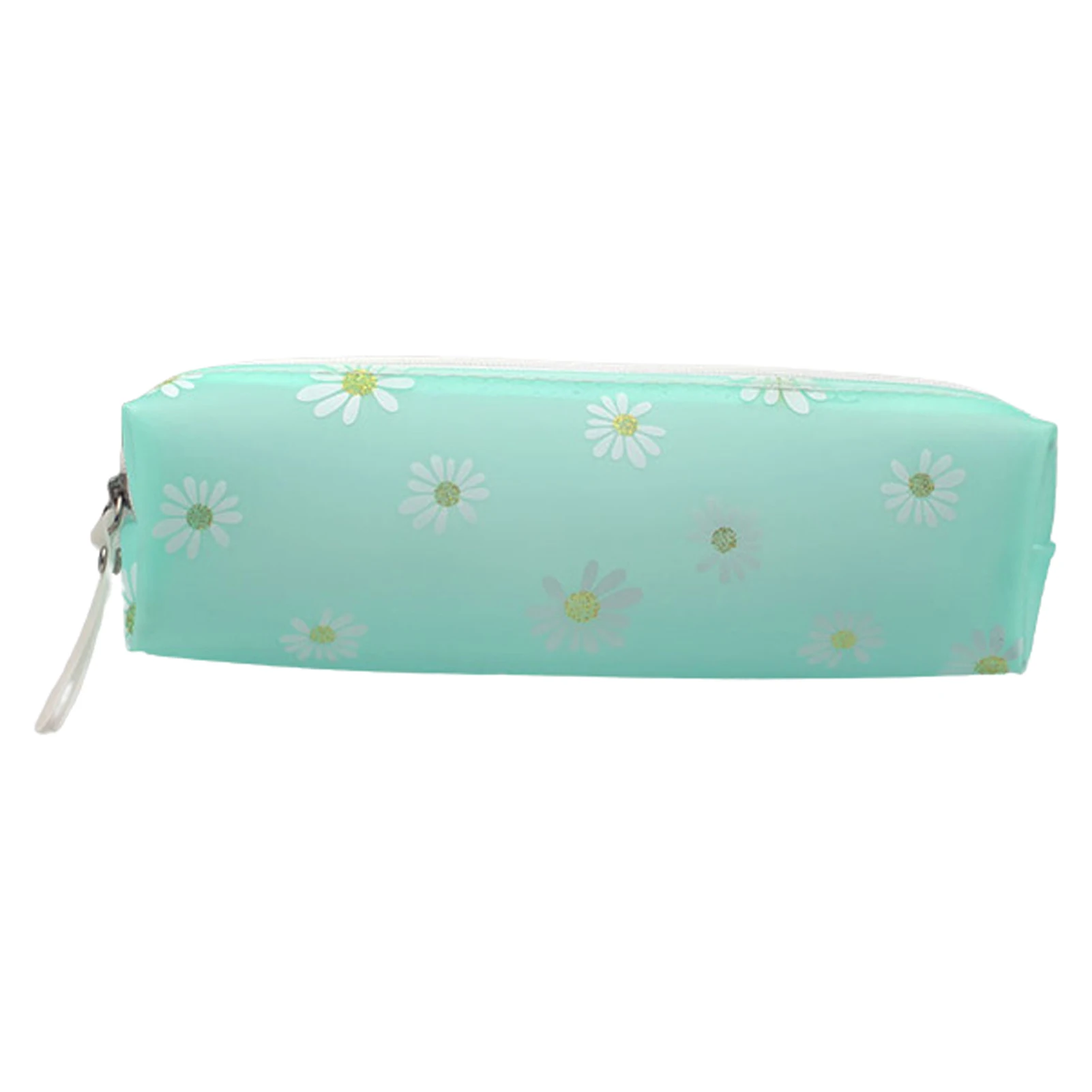 

Cute Cartoon Home Pencil Case For Student Stationery Pouch Flower EVA Gift Office Supplies Kids Accessory School Transparent