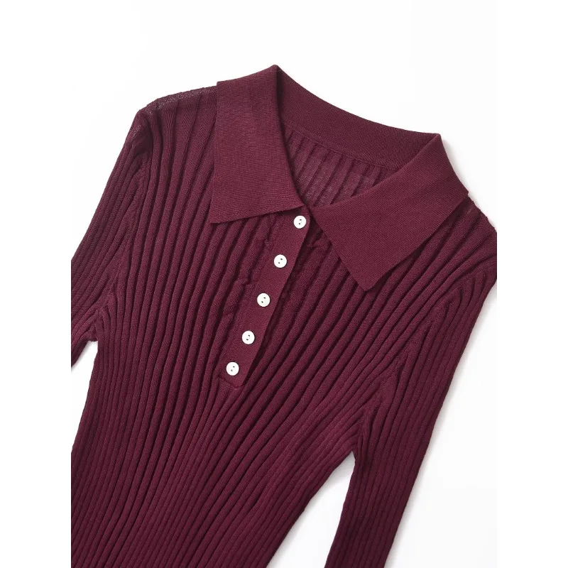 Уютные свитеры TRAF ZR Осенние вязаные пуловеры Y2k винтажный Топ вязаная одежда