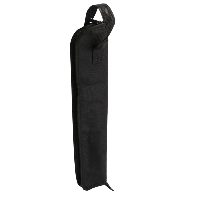 

Oxford Cloth Black Drumstick Drum Stick Mallet Bag Holder Carry Case With Handy Strap
