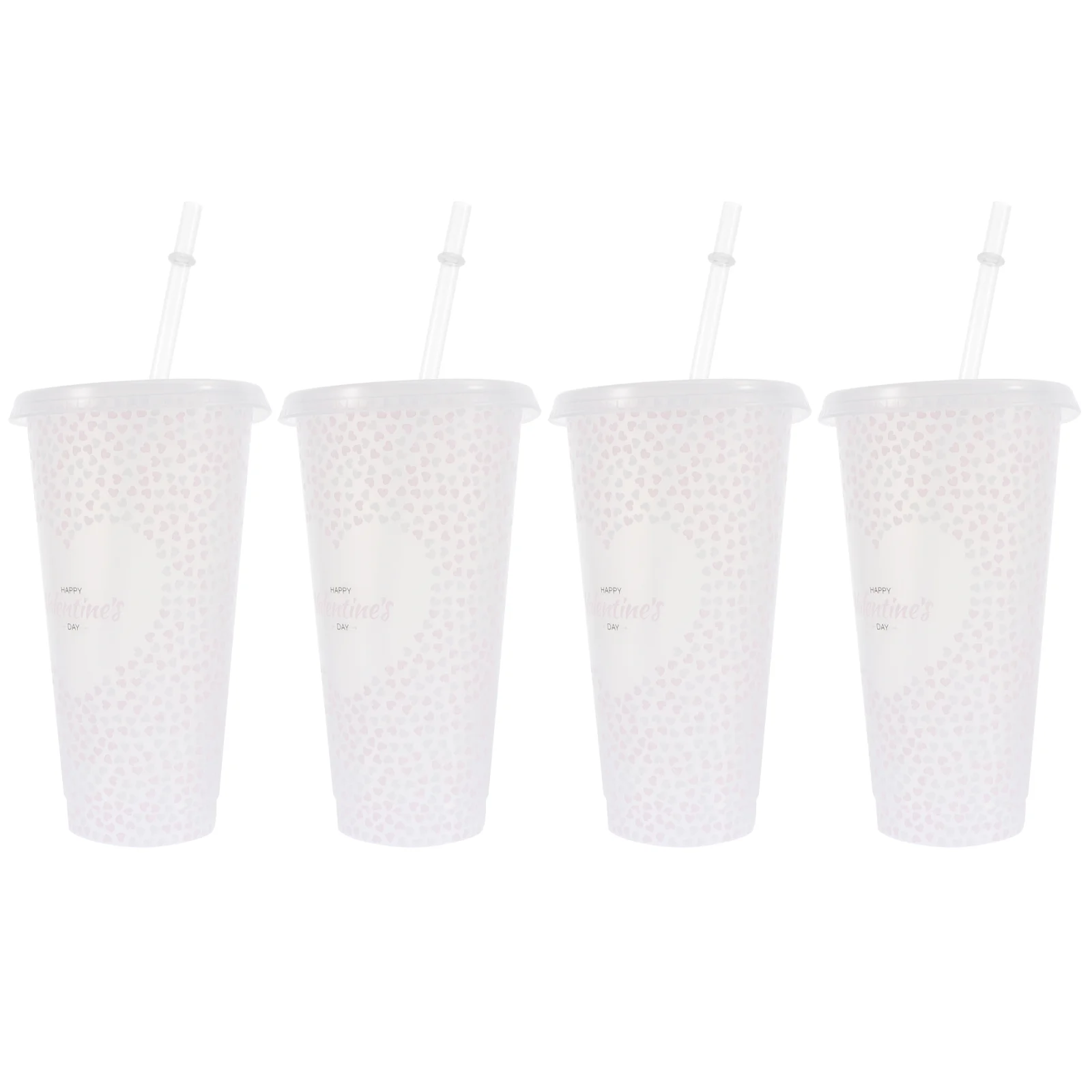 

4Pcs Cup Gifts Choices Cold Color Changing Cups Color Changing Cups Straw Cups for Water Summer Gift Home