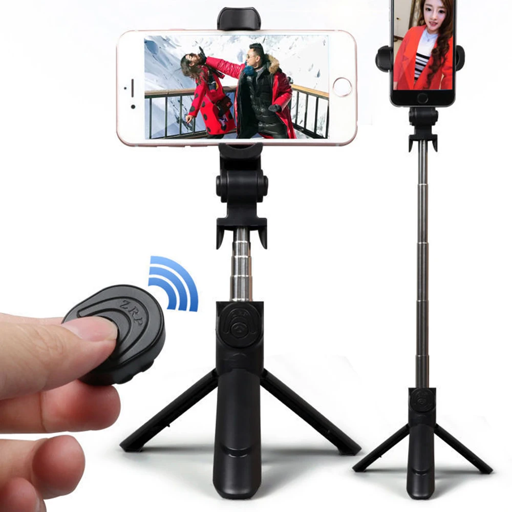 

Lengthened Selfie Stick All-In-One Tripod Bluetooth Remote Control For Apple OPPO Huawei Universal Foldable Mobile Phone Stand
