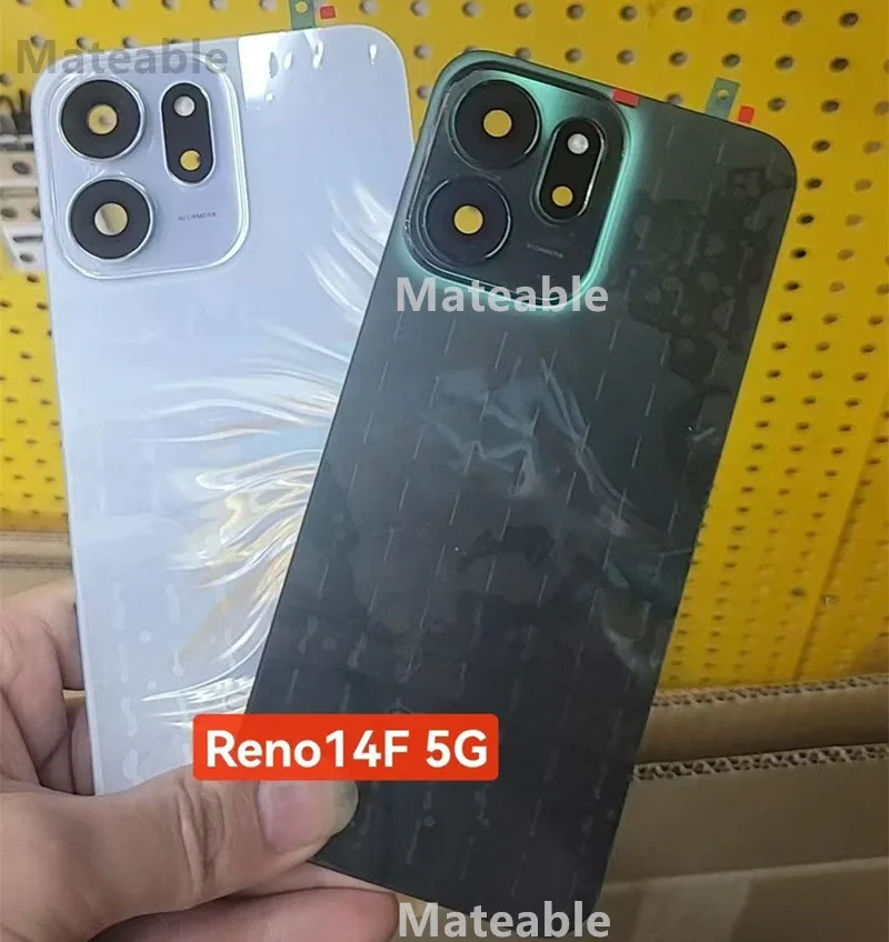Корпус Reno14F для OPPO Reno 14F 5G, задняя крышка аккумулятора, ремонт, замена задней крышки дверного телефона + объектив камеры CPH2743 (art.: 3920d3f62fffa) - 3920d3f62fffa