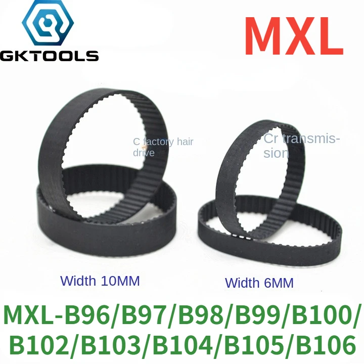 

GKTOOLS MXL Синхронный ремень 6/10 мм