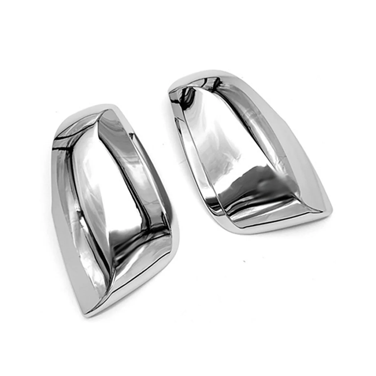 

Chrome Rear View Rearview Side Glass Mirror Cover Trim Frame Side Mirror Caps for Toyota Highlander 2020 2021