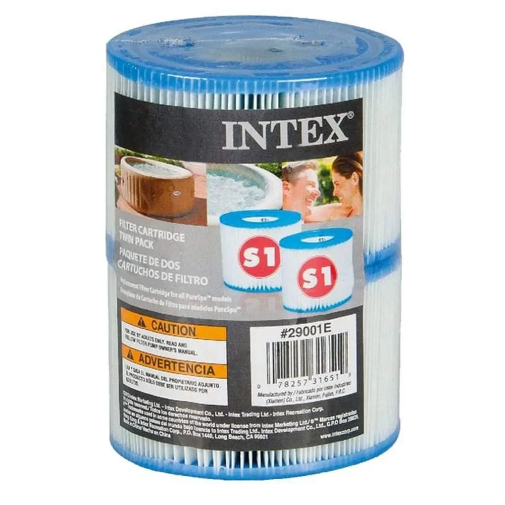Фильтры для бассейна Intex PureSpa Тип S1 Картридж 29001E Надувной фильтр Catridge