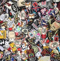 3 8cm 30pcs mixed patches for clothing embroidery patch summer fabric badge stickers for clothes jeans decoration boy girl
