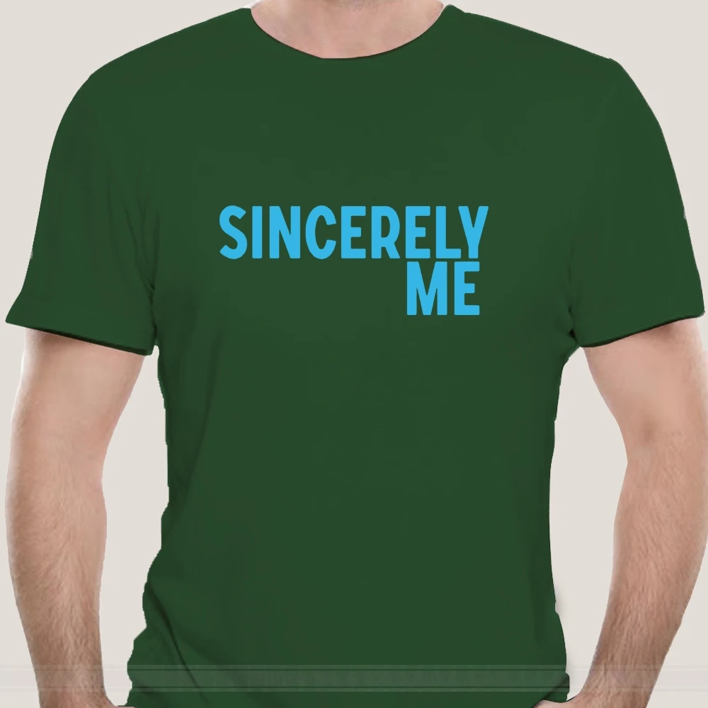 Футболка Мужская/Женская хлопковая модная рубашка с принтом искренне я Эван