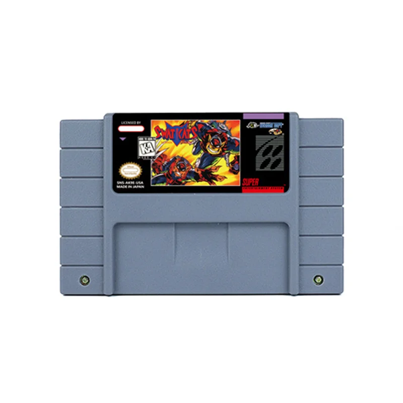 

The Radical Squadron - SWAT Kats Action Game for SNES 16 Bit