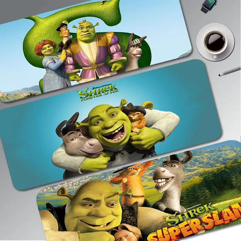 

Disney Cartoon Moive Shrek Coon INS Tide Large Office Computer Desk Mat Table Keyboard Big Mouse Pad Cushion Non-slip Desk Mats